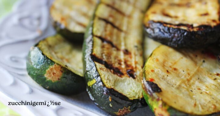 Zucchinigemüse